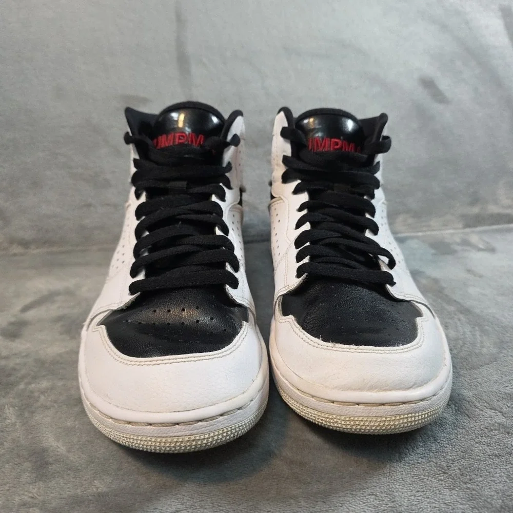 Size 7 - Air Jordan Access White‎ Black